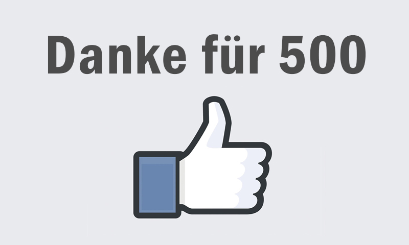 500 Facebook likes